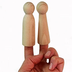 Wooden Figurine - Girl