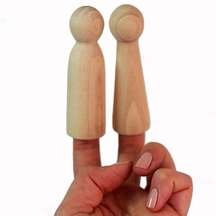 Wooden Figurine - Girl