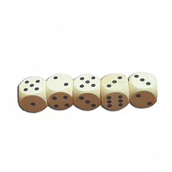 Throwing Dice - 5 pcs