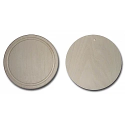 Small Round Wooden Board