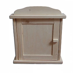 Small Wooden Key Cabinet