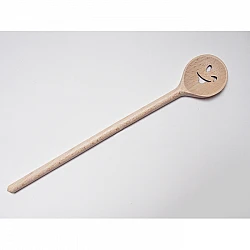 Wooden Spoon with Smiley