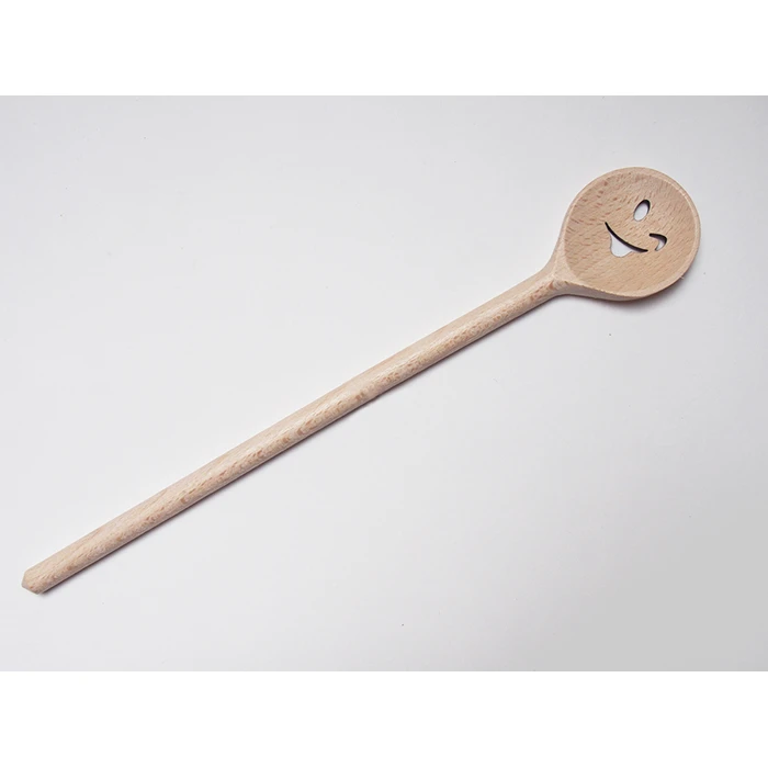 Wooden Spoon with Smiley