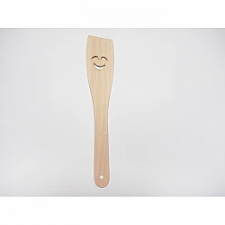 Wooden Spatula with Smile