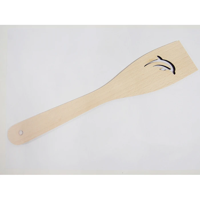 Wooden Scoop with Dolphin