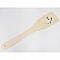 Wooden Spatula with Bird Design