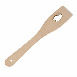 Wooden spoon with sheep