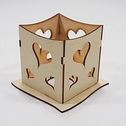 Candle Lantern - Hearts