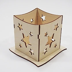 Candle Lantern - Star Pattern