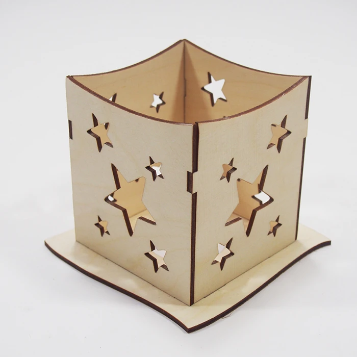 Candle Lantern - Star Pattern