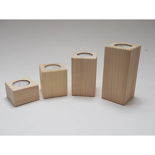 Svečturis tējas svecītei - 4 gab. komplekts