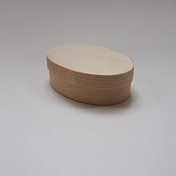 Small Oval Wooden Box