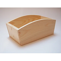 Wooden Basket - Rectangular (Large)