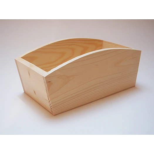 Wooden Basket - Rectangular (Small)
