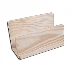 Wooden Note Pad Holder