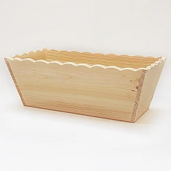 Wooden Flower Pot (Long)