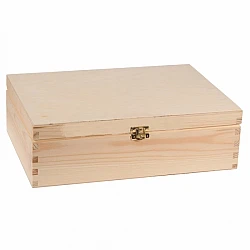 Wooden Box with Latch