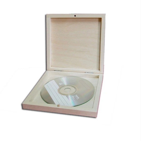 Wooden CD Storage Box