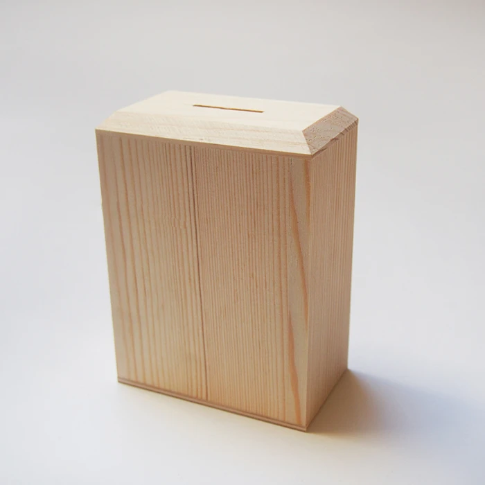 Wooden Money Box
