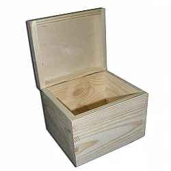 Wooden Box - High Sides