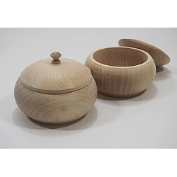Wooden sugar bowl
