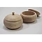 Wooden sugar bowl