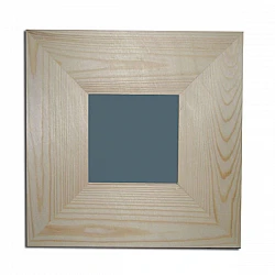 Wooden Frame with Mirror - Square