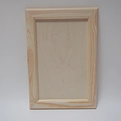 Wood Picture Frame - Rectangular (27 x 16.5 cm for Image)