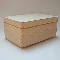 Wooden Box with Lid (Small)