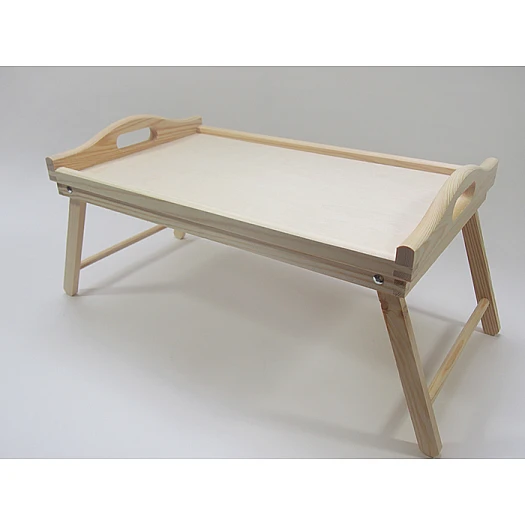 Tray with Foldable Legs