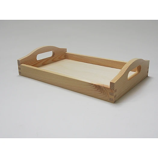 Small wooden tray