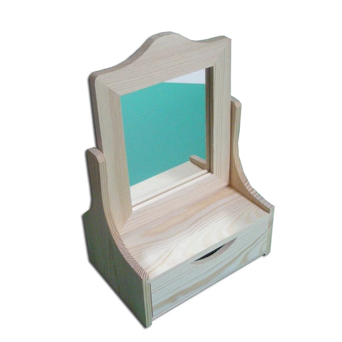 Dressing Table with Mirror and Drawers