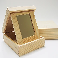 Saliekams tualetes galdiņš ar spoguli