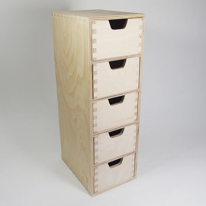 Tall Cabinet with 5 Drawers