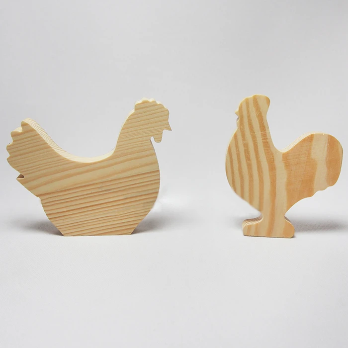 Wooden Hen (H80 x 10 mm)