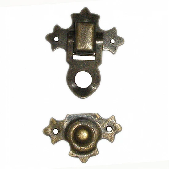 Decorative Lock - Dark Brass