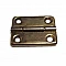 Hinge (rounded) - nickel