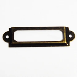 Metal Frame - Dark Brass