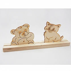 Stand for Narrow Wooden Decorations II