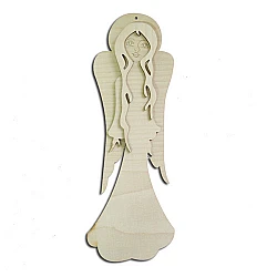 Saliekams koka dekors - eņģelis I