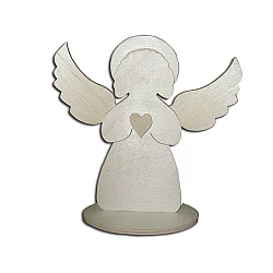 Wooden Angel on Base II