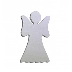 Белый деревянный ангел