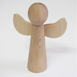 Small Wooden Angel