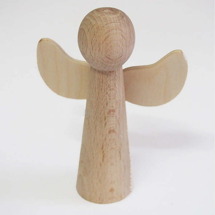 Small Wooden Angel