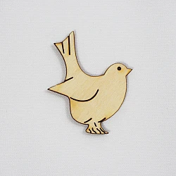 Wooden Decoration - Sparrow II