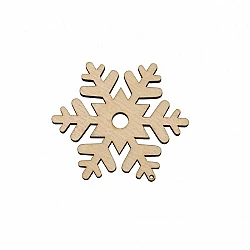 Wooden Decoration - Snowflake