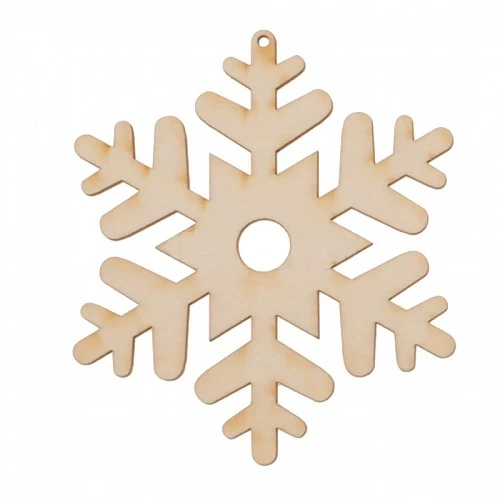 Wooden Snowflake II