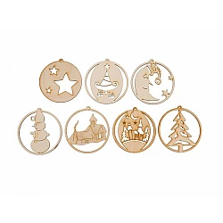 Wooden Decoration Set (7 pcs.)