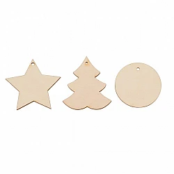 Wooden decoration set (15 pcs.)
