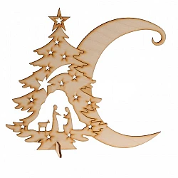 Декоративная ёлочка с подставкой III